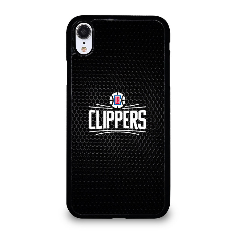 LOS ANGELES CLIPPERS METAL LOGO iPhone XR Case Cover