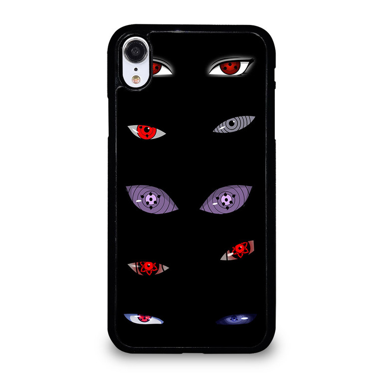 NARUTO SHARINGAN EYE COLLAGE iPhone XR Case Cover