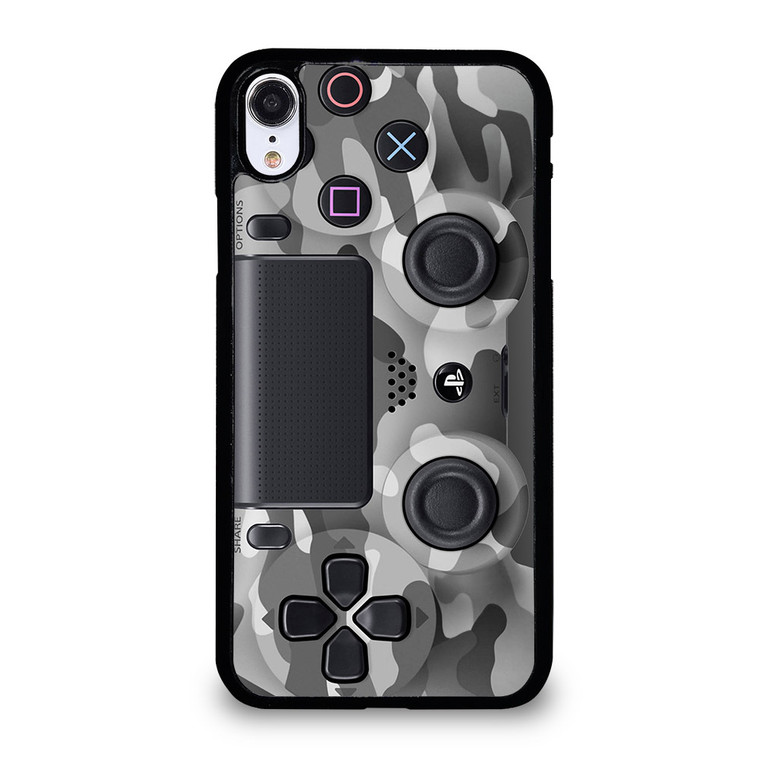PS4 CONTROLLER PLAYSTATION CAMO iPhone XR Case Cover