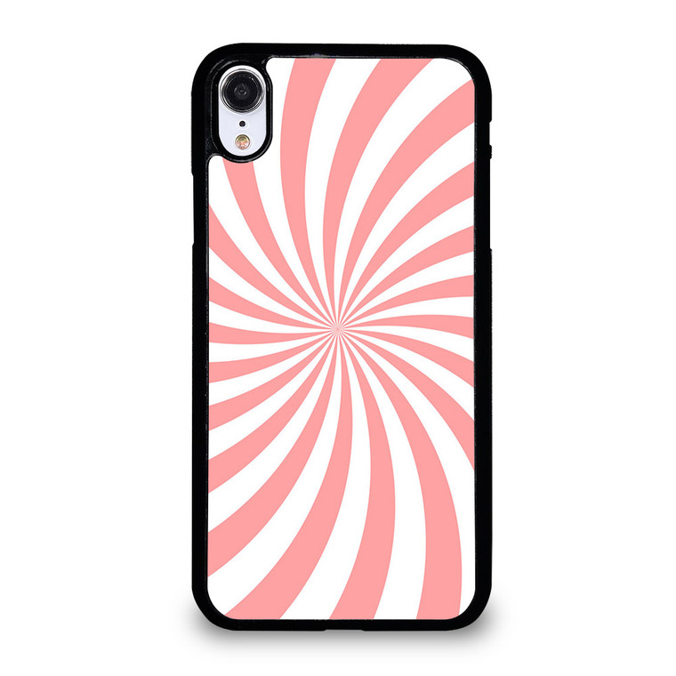 SPIRAL PINK iPhone XR Case Cover