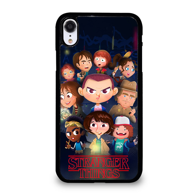 STRANGER THINGS CHARACTERS 4 iPhone XR Case Cover
