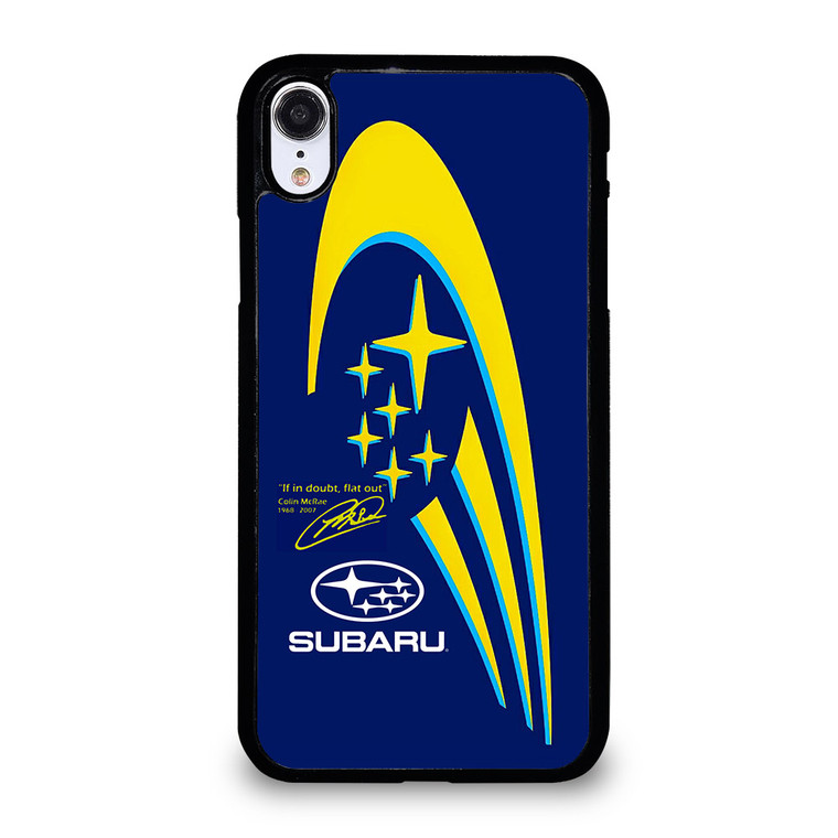 SUBARU STRIPE LOGO iPhone XR Case Cover