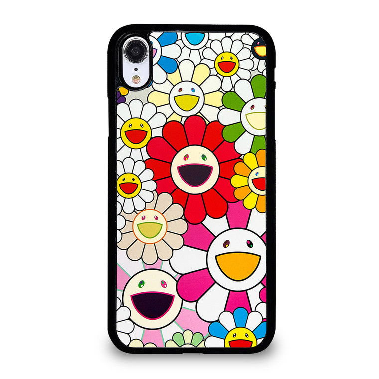 TAKASHI MURAKAMI FLOWERS 5 iPhone XR Case Cover