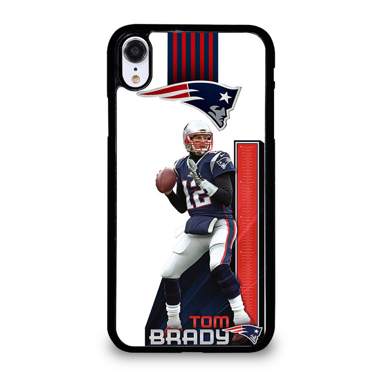 TOM BRADY PATRIOTS 3 iPhone XR Case Cover