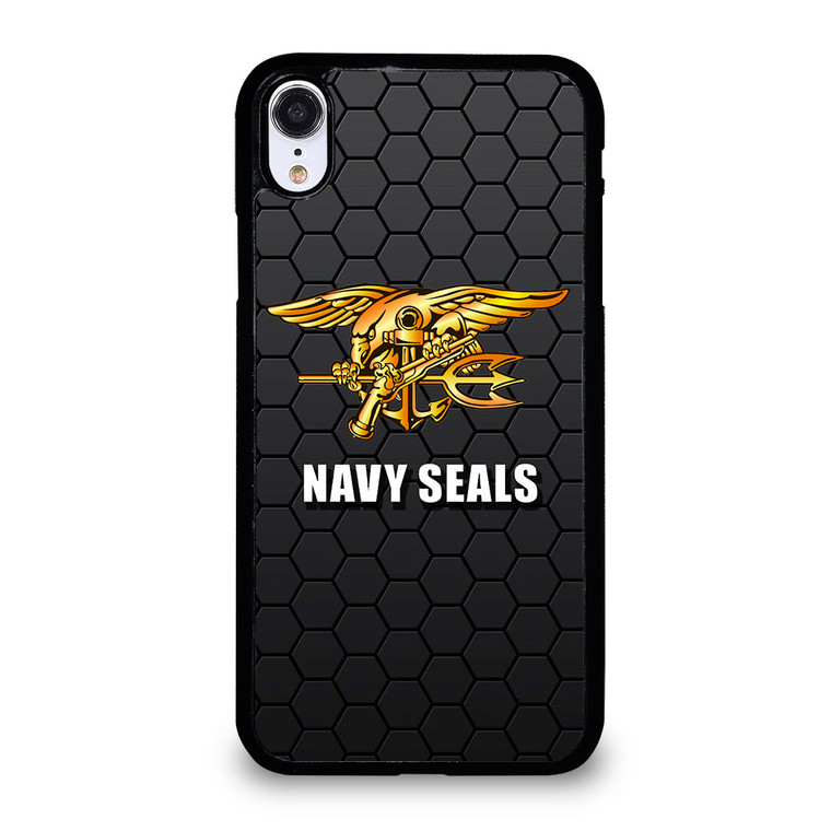 US NAVY SEAL HEXAGON LOGO iPhone XR Case Cover