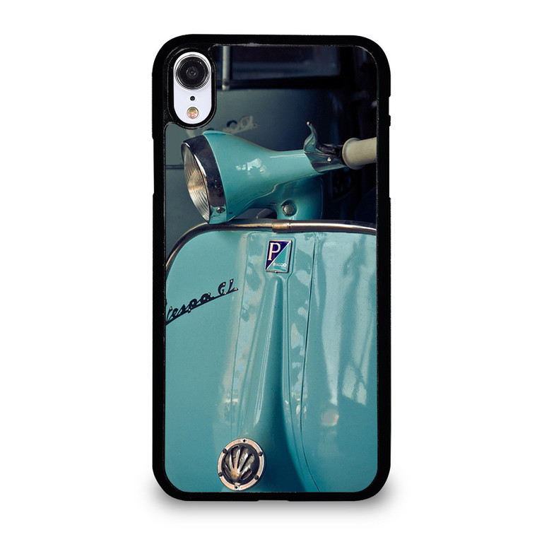 VESPA PIAGGIO BLUE iPhone XR Case Cover