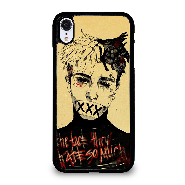 XXXTENTACION RAPPER FACE iPhone XR Case Cover