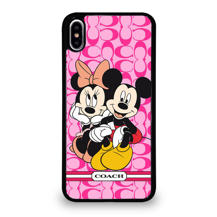COACH MICKEY MINNIE iPhone XS Max Case Cover