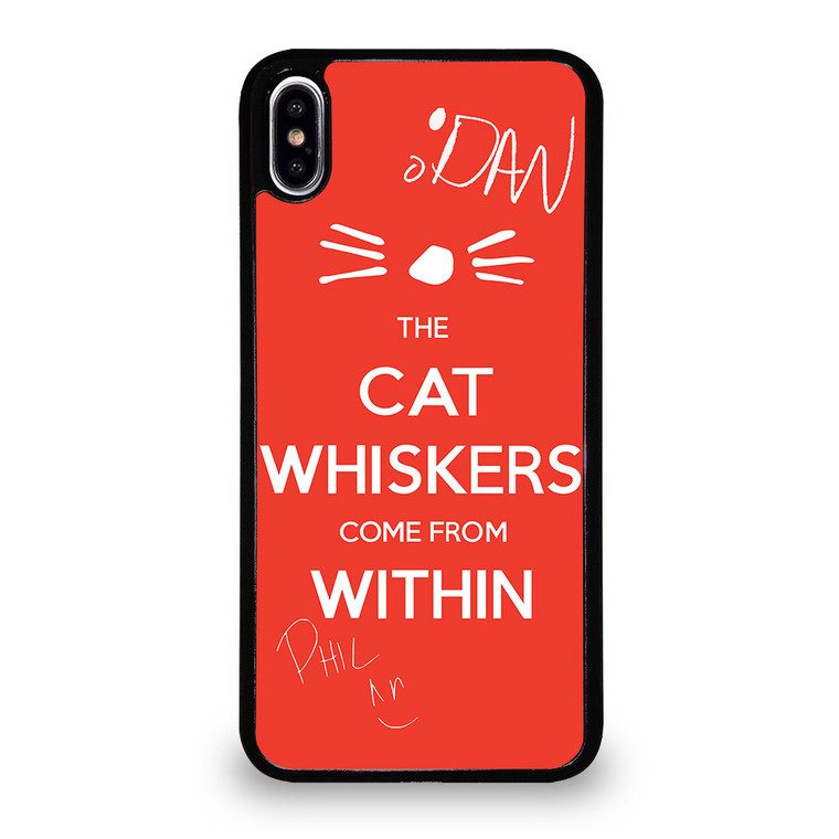 DAN AND PHIL THE WHISKERS 1 iPhone XS Max Case Cover DAN AND PHIL THE WHISKERS 1 iPhone XS Max Case Cover