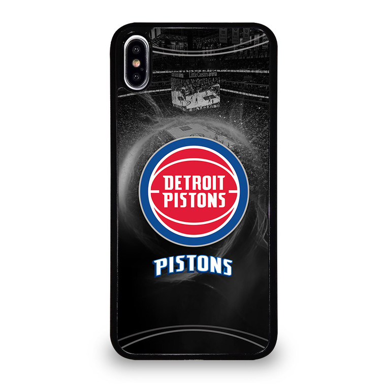 DETROIT PISTONS NBA LOGO iPhone XS Max Case Cover