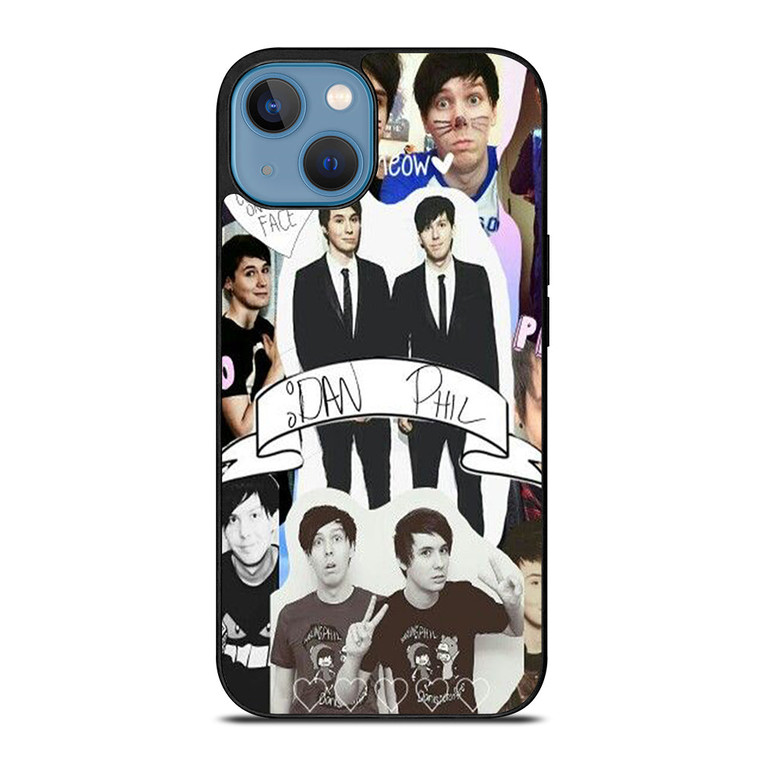 DAN AND PHIL COLLAGE iPhone 13 Case Cover
