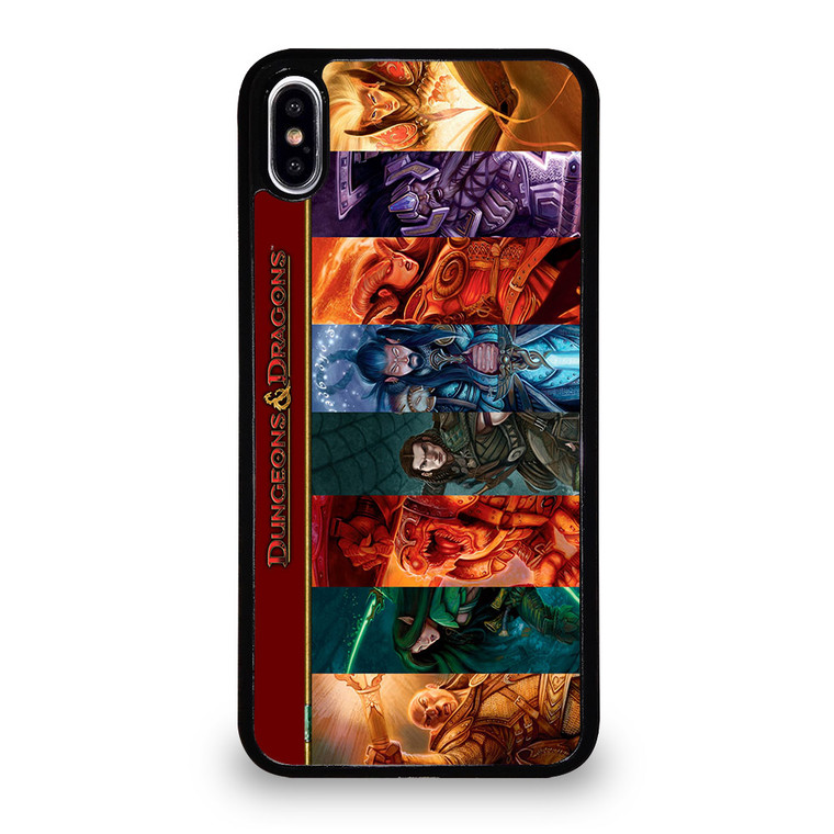 DUNGEONS AND DRAGONS CHARACTER iPhone XS Max Case Cover