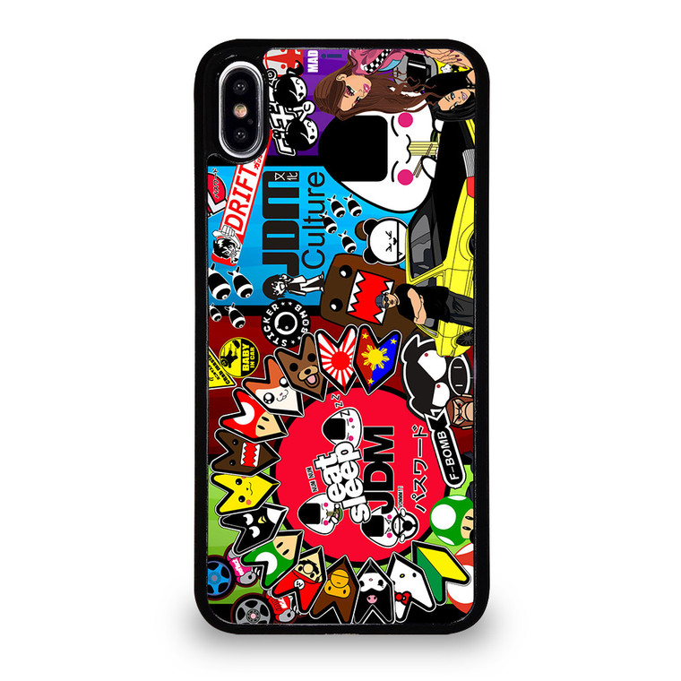 EAT SLEEP JDM COLLAGE iPhone XS Max Case Cover