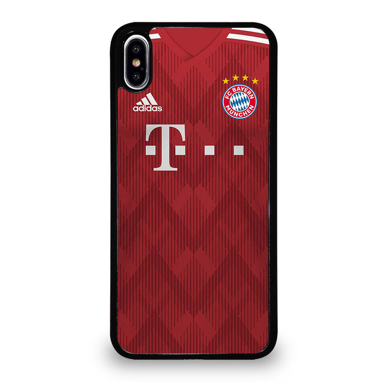FC BAYERN MUNCHEN JERSEY RED iPhone XS Max Case Cover