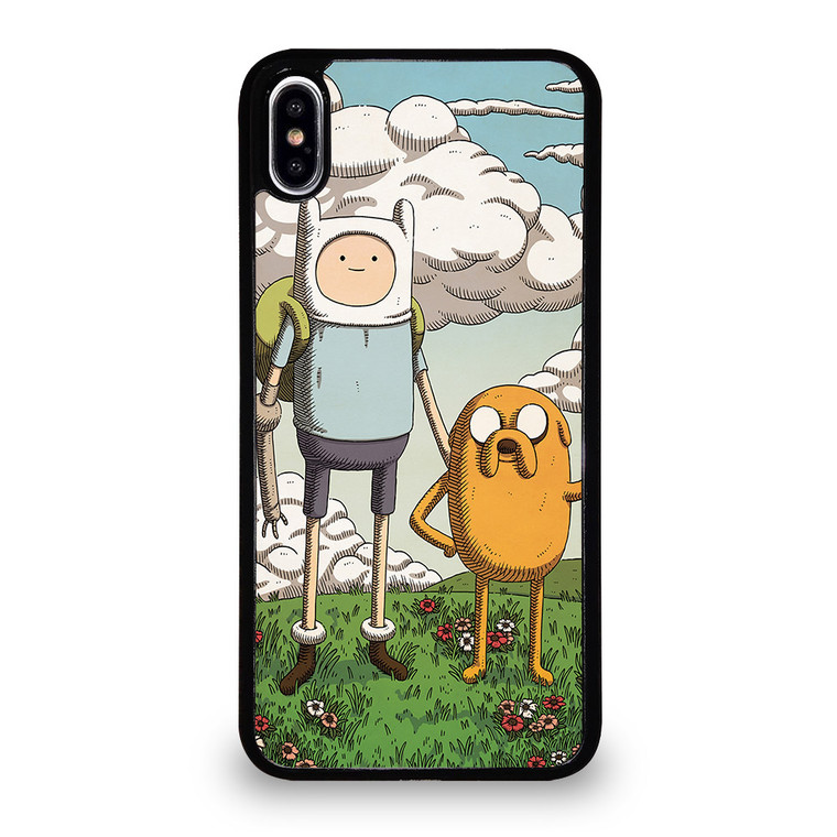 FINN AND JAKE ART iPhone XS Max Case Cover