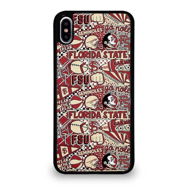 FLORIDA STATE COLLAGE LOGO iPhone XS Max Case Cover