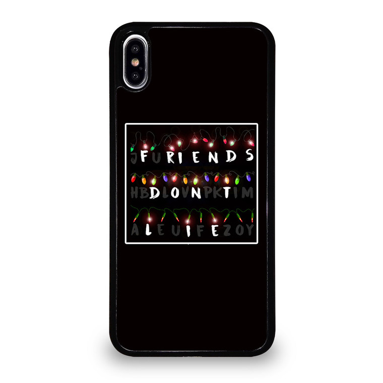 FRIENDS DON'T LIE LIGHTS 1 iPhone XS Max Case Cover