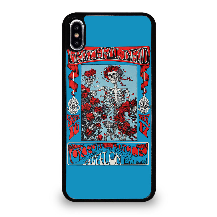 GRATEFUL DEAD SKULL iPhone XS Max Case Cover