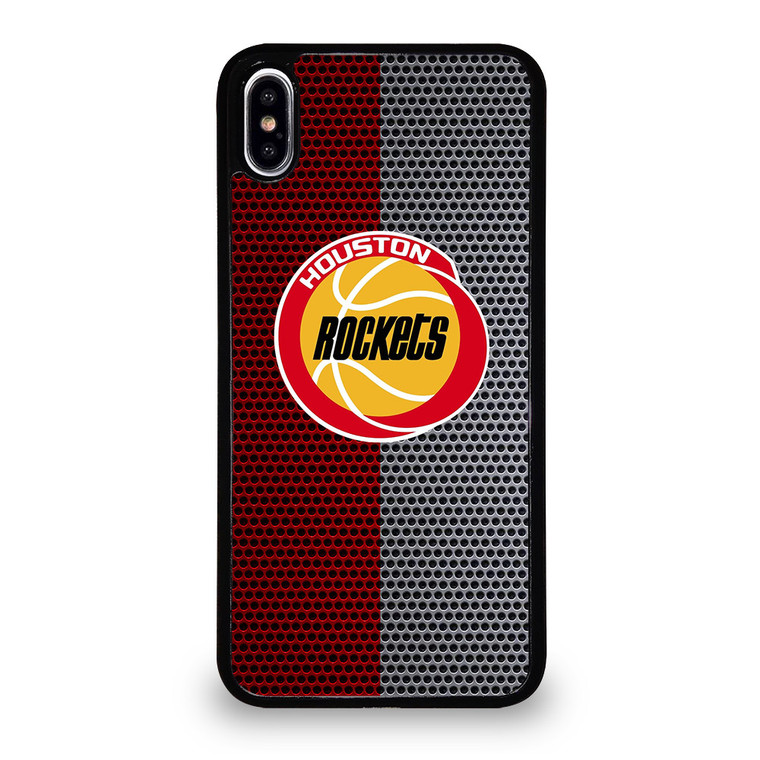 HOUSTON ROCKETS METAL LOGO iPhone XS Max Case Cover