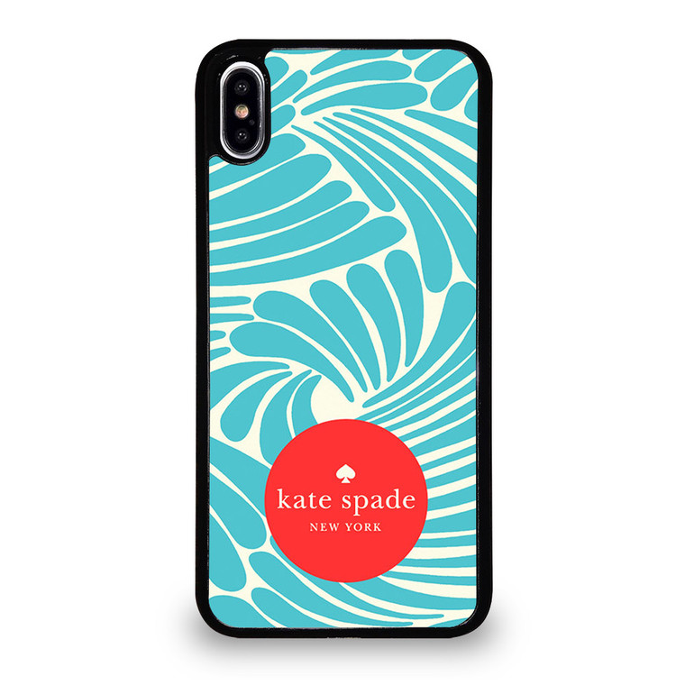 KATE SPADE GINGHAM BLUE iPhone XS Max Case Cover