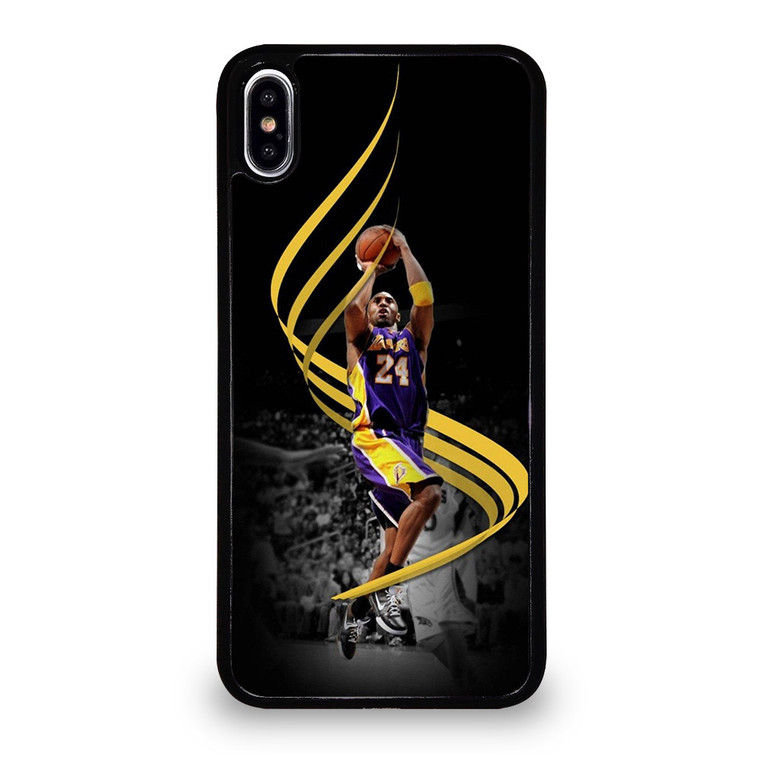 KOBE BRYANT LA LAKERS JUMP iPhone XS Max Case Cover