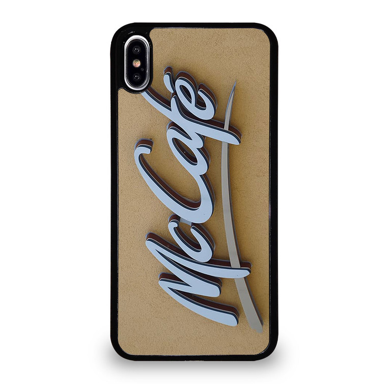 MCCAFE EMBLEM iPhone XS Max Case Cover