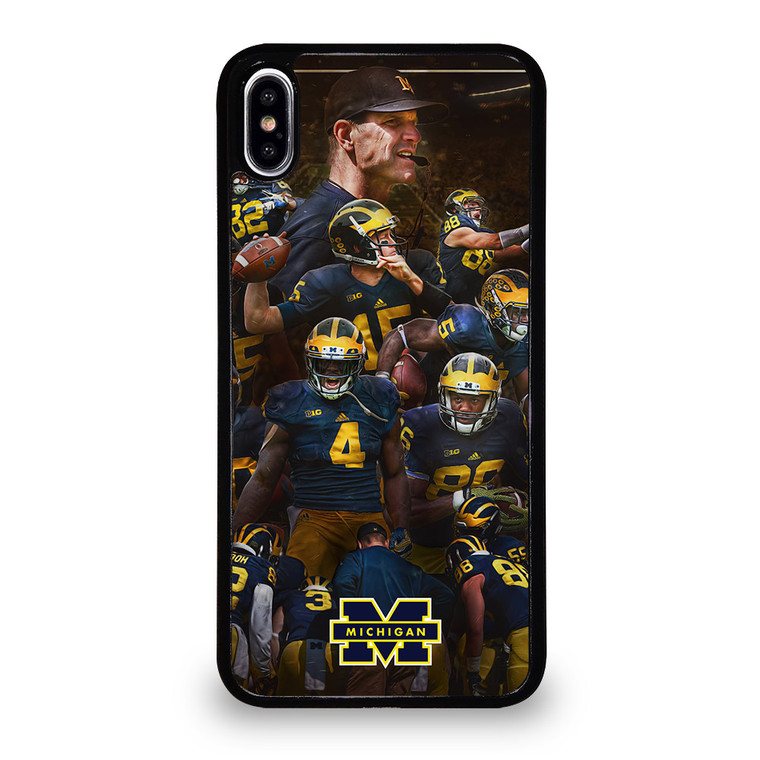 MICHIGAN WOLVERINES SQUAD iPhone XS Max Case Cover