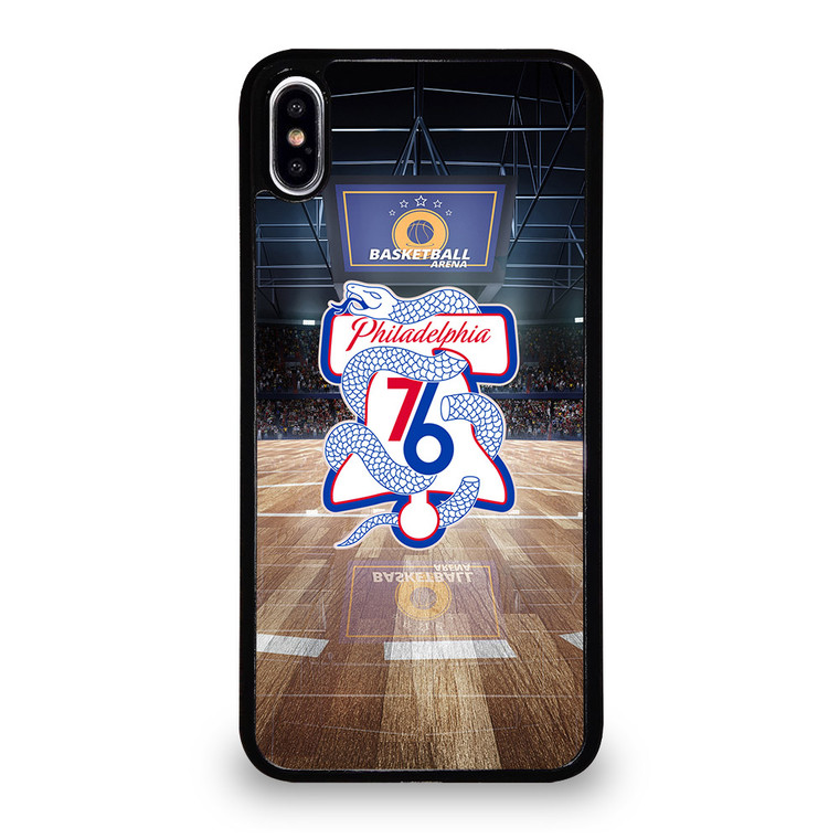 PHILADELPHIA 76ERS NBA LOGO iPhone XS Max Case Cover