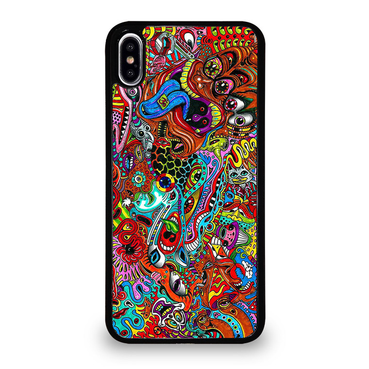 PSYCHEDELIC VISUALS iPhone XS Max Case Cover