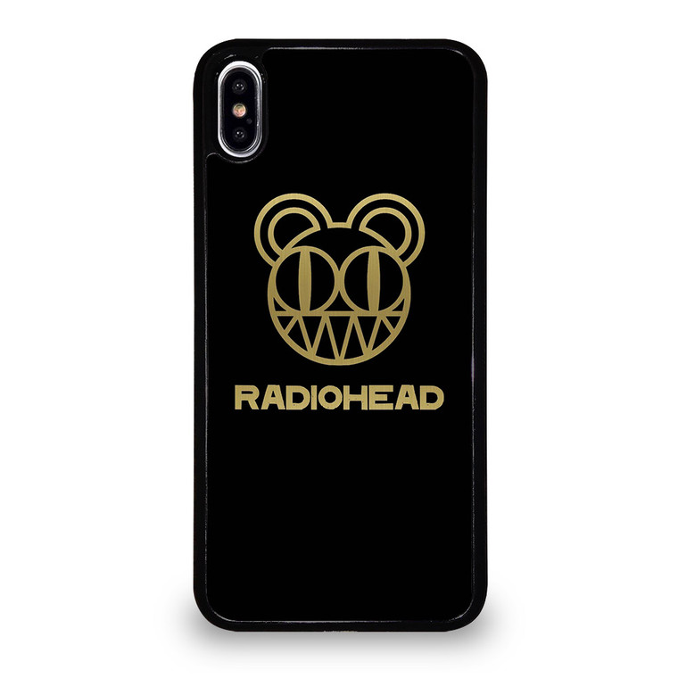 RADIOHEAD LOGO GOLD iPhone XS Max Case Cover