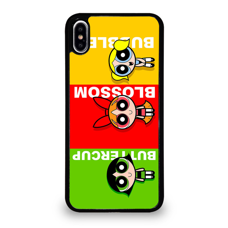 THE POWERPUFF GIRLS TRIO iPhone XS Max Case Cover THE POWERPUFF GIRLS TRIO iPhone XS Max Case Cover