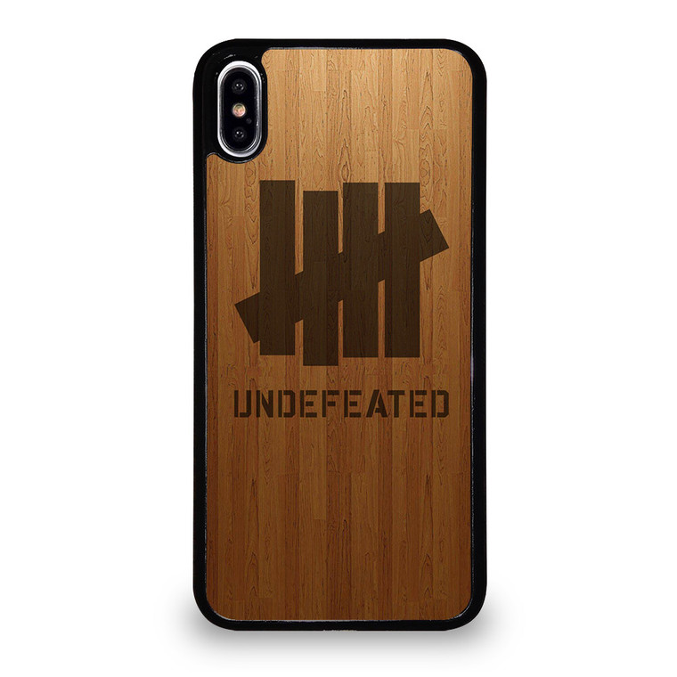 UNDEFEATED WOODEN iPhone XS Max Case Cover