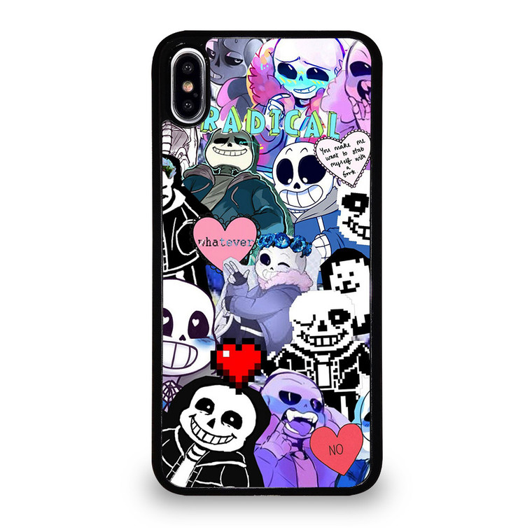 UNDERTALE SANS COLLAGE iPhone XS Max Case Cover