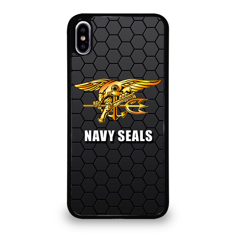 US NAVY SEAL HEXAGON LOGO iPhone XS Max Case Cover