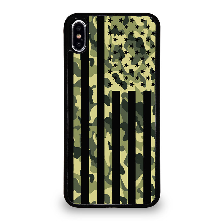 USA ARMY CAMO iPhone XS Max Case Cover