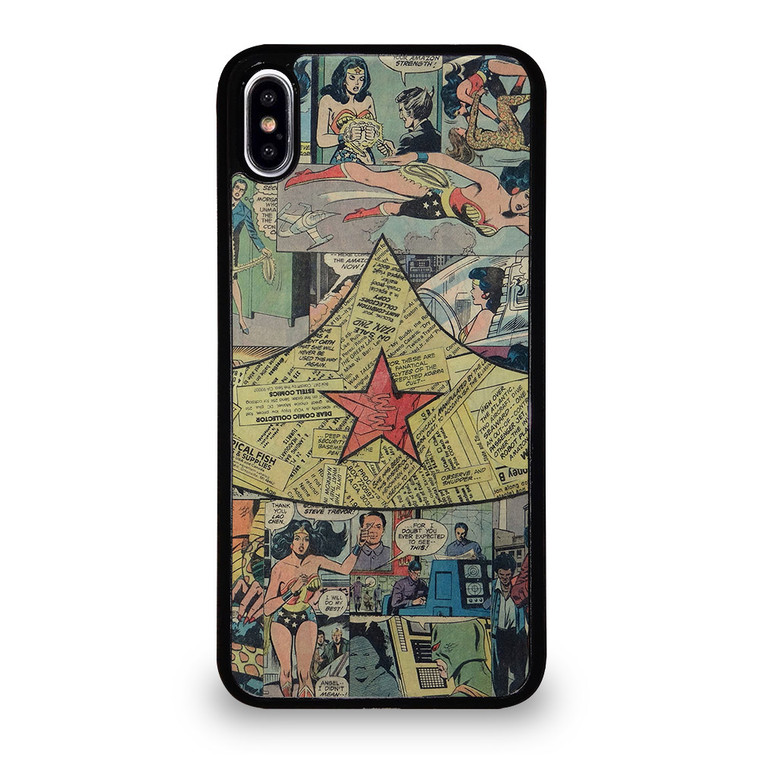 WONDER WOMAN LOGO ART iPhone XS Max Case Cover