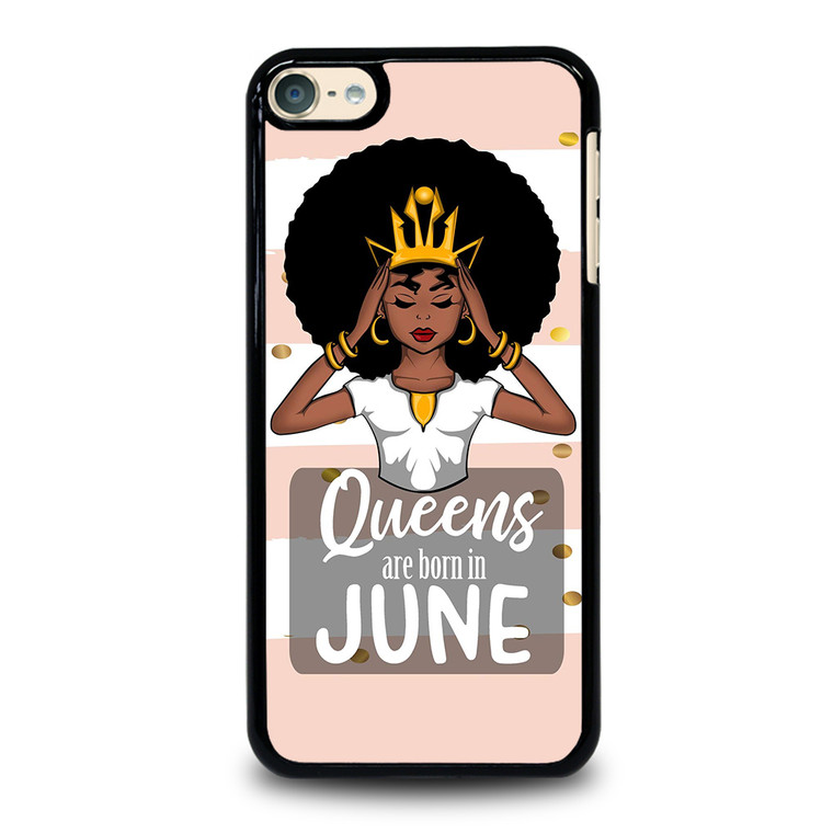 2BUNZ MELANIN POPPIN' ABA QUEEN iPod Touch 6 Case Cover