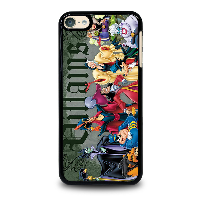 DISNEY VILLAINS CHARACTER iPod Touch 6 Case Cover