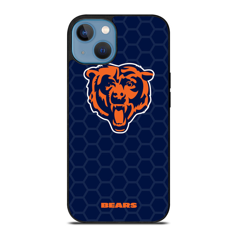 CHICAGO BEARS HEXAGON LOGO iPhone 13 Case Cover
