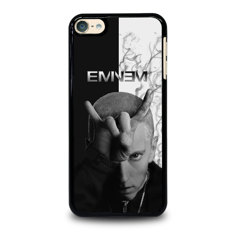 EMINEM RAPPER BLACK WHITE iPod Touch 6 Case Cover