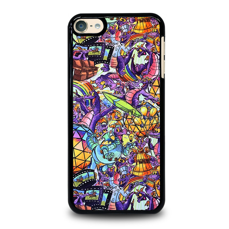 FIGMENT EPCOT DISNEY COLLAGE iPod Touch 6 Case Cover