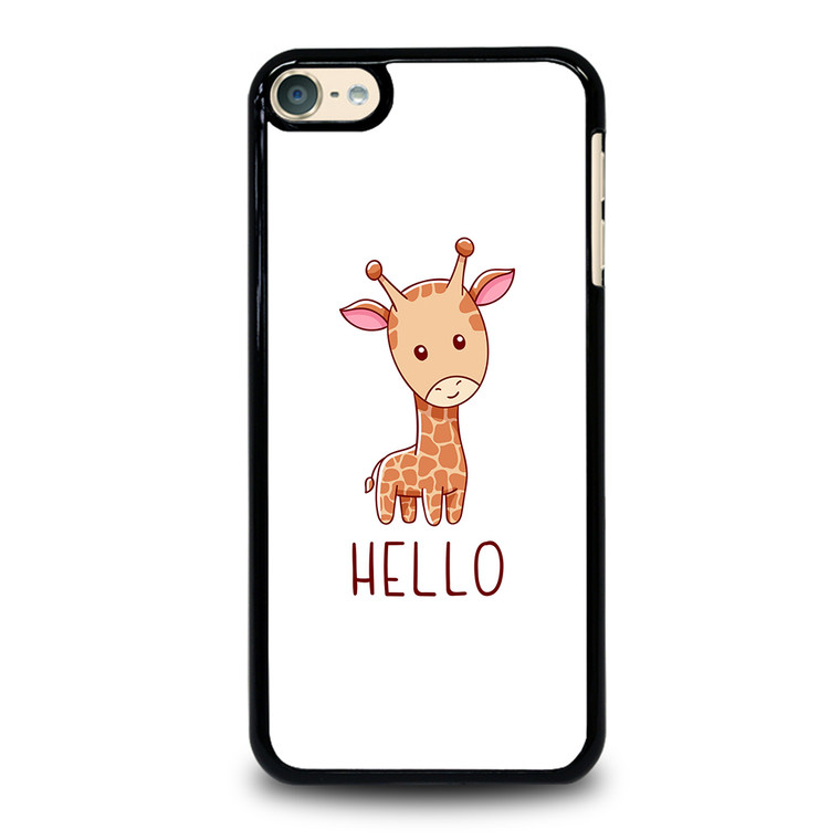 GIRAFFE HELLO iPod Touch 6 Case Cover