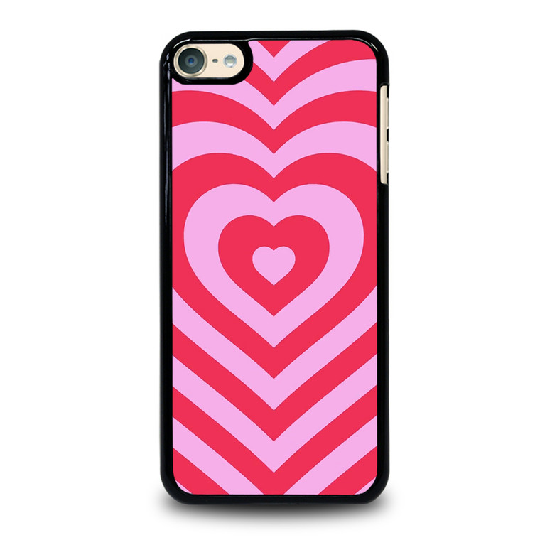 HEARTS PINK iPod Touch 6 Case Cover
