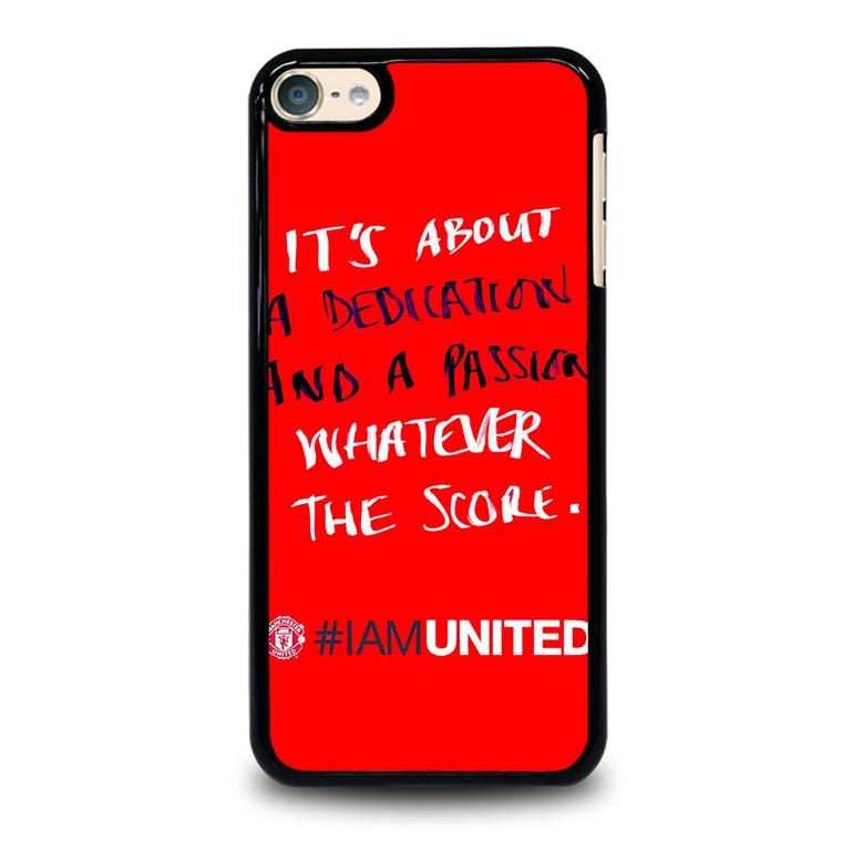 MANCHESTER UNITED I AM UNITED iPod Touch 6 Case Cover