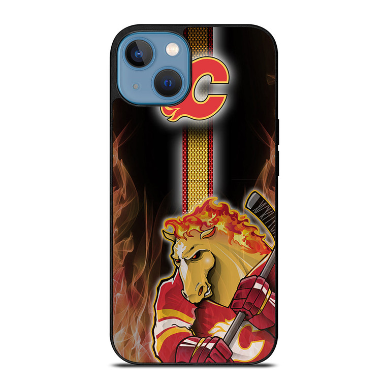 CALGARY FLAMES MASCOT iPhone 13 Case Cover
