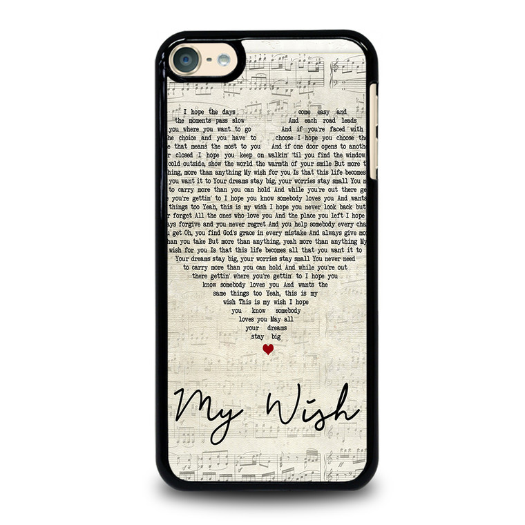 RASCAL FLATTS LYRIC iPod Touch 6 Case Cover
