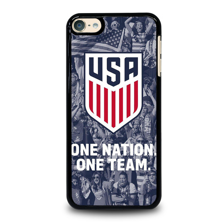 USA SOCCER TEAM ONE NATION ONE TEAM iPod Touch 6 Case Cover