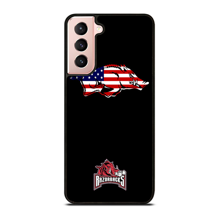 ARKANSAS RAZORBACKS AMERICAN Samsung Galaxy S21 Case Cover
