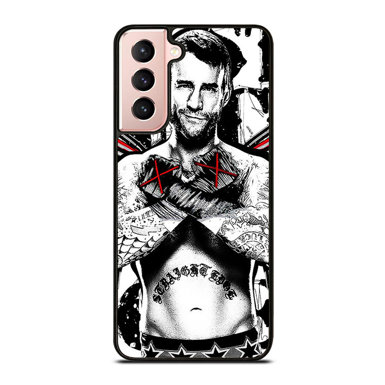 CM PUNK MMA Samsung Galaxy S21 Case Cover