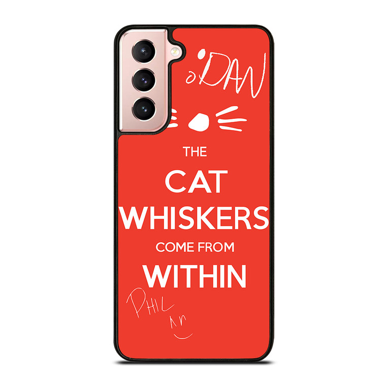 DAN AND PHIL THE WHISKERS 1 Samsung Galaxy S21 Case Cover
